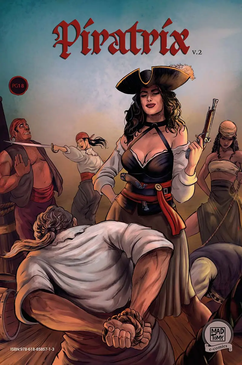 ‘Piratrix’ Art by Mad Tomy. All Rights Reserved. By permission of Mad Tomy.