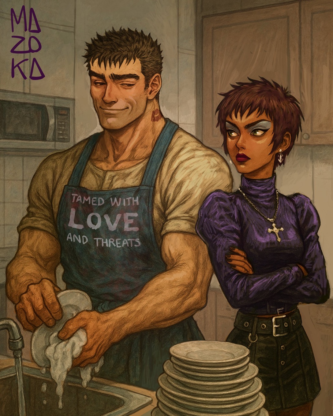 Art by Alex Mazoka. All Rights Reserved. By permission of Alex Mazoka.