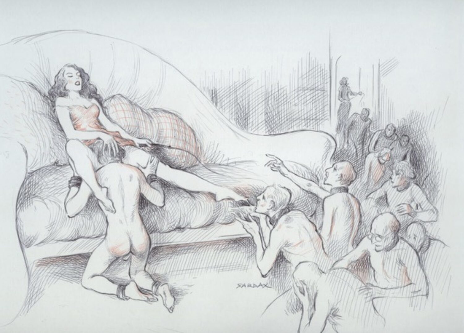 âPrivilegeâ Art by Sardax. All Rights Reserved. By permission of Sardax.