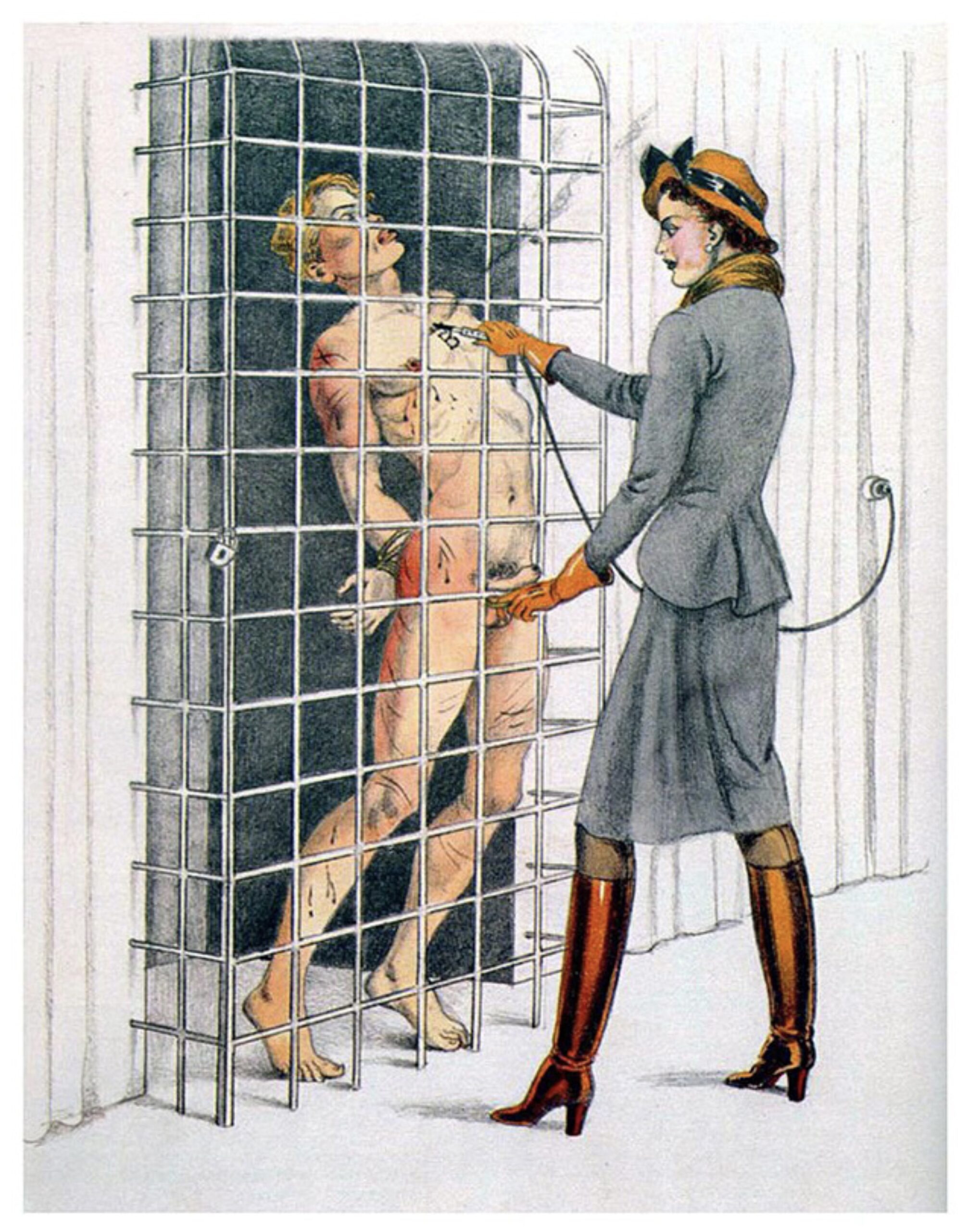 Art by Bernard Montorgueil. Public Domain.