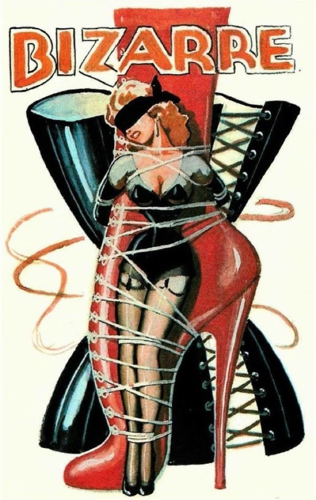 Bizarre af John Willie. Public Domain.