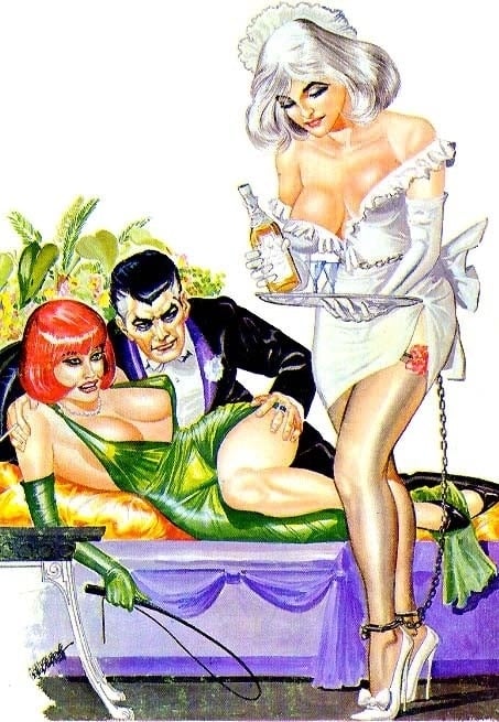 Kunst af Gene Bilbrew. Public Domain.