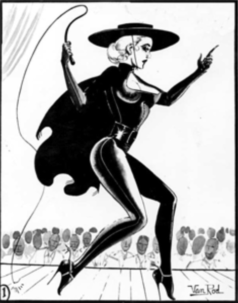 Art by Van Rod. Public Domain.