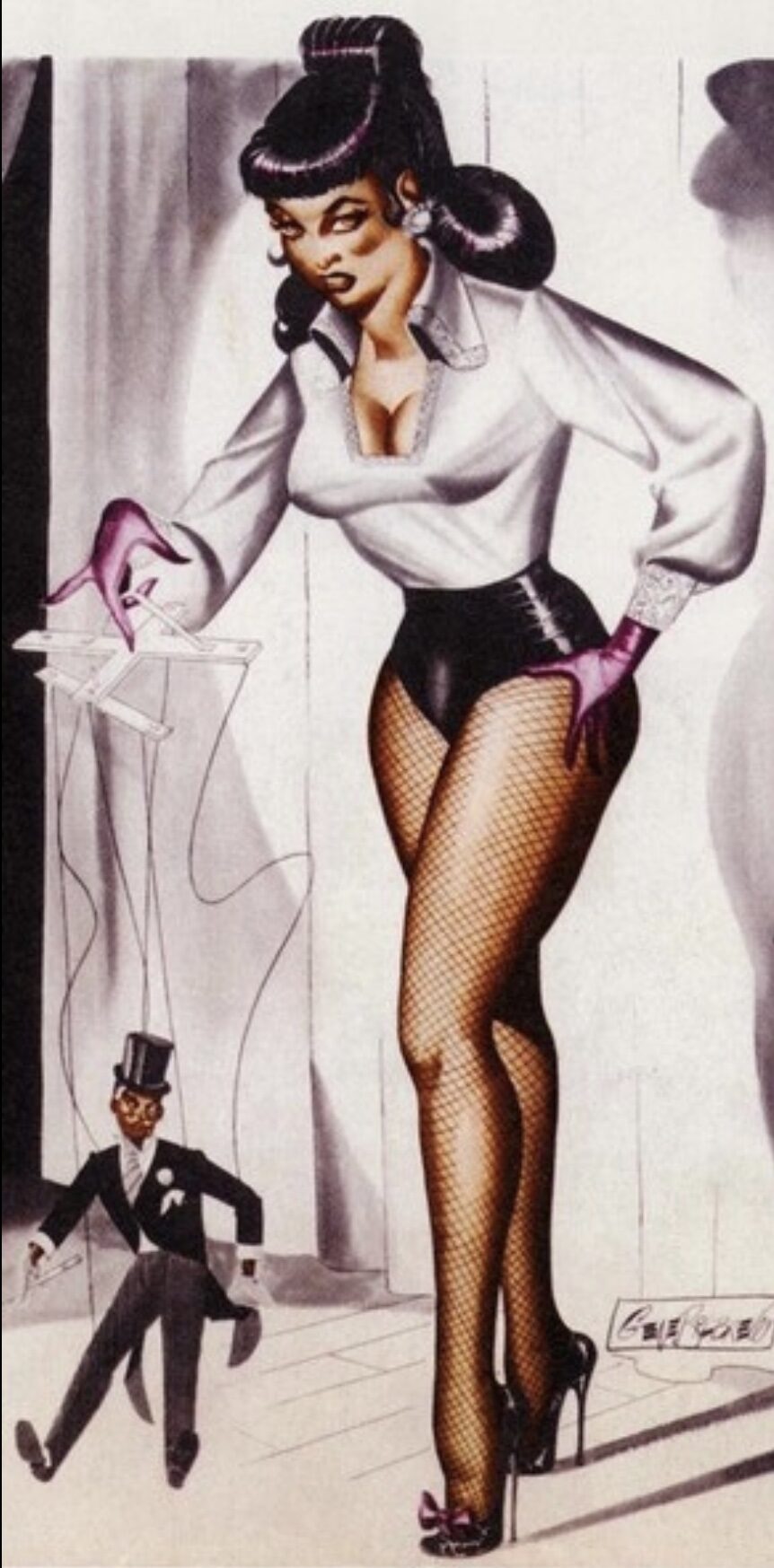 Kunst af Gene Bilbrew. Public Domain.